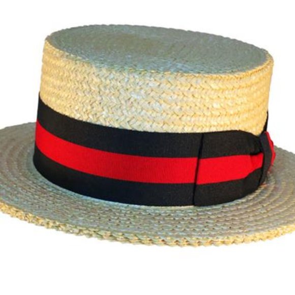 Skimmer Hat / Italian Straw